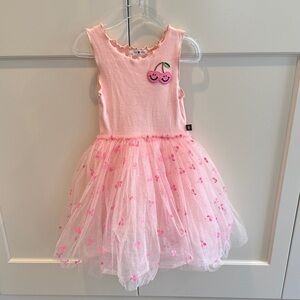 Petite Hailey Eva Tutu Dress with Cherries 4T